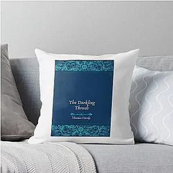 The Darkling Thrush by Thomas Hardy Throw Pillow