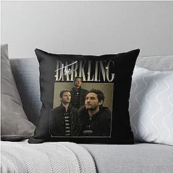 The Darkling Shadow and Bone Grisha Trilogy 90's Style Shirt Throw Pillow