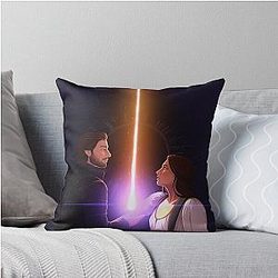 Shadow and Bone Alina and the Darkling version 1 Throw Pillow