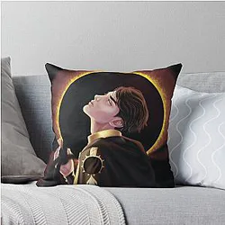 Starless Darkling Throw Pillow