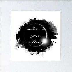 Make me Your Villain the Darkling Grisha Quote Poster