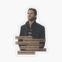 The Darkling Aleksander Morozova Sticker