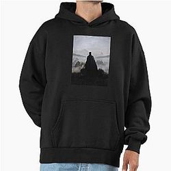 The Darkling above the sea fog Premium Oversized Hoodie