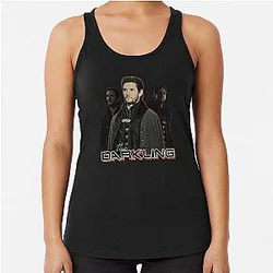 THE DARKLING 90s Style Retro Vintage Design Racerback Tank Top