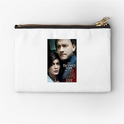 The Da Vinci Code is a movie The Da Vinci Code Zipper Pouches