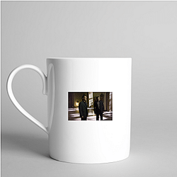 The Da Vinci Code's plot involves a murder at the Louvre The Da Vinci Code Mugs