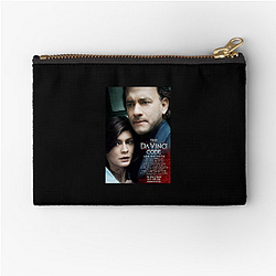 The Da Vinci Code is a movie The Da Vinci Code Zipper Pouches