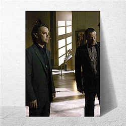 The Da Vinci Code's plot involves a murder at the Louvre The Da Vinci Code Posters