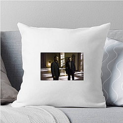 The Da Vinci Code's plot involves a murder at the Louvre The Da Vinci Code Pillows Cover