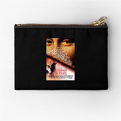 The Da Vinci Code is based on a novel by Dan Brown The Da Vinci Code Zipper Pouches