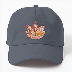 The Devil is a Part Time Anime Character Group Leaf Cut Frame Dad Hat