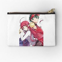 The Devil is a Part-Timer! Yusa Emilia x Sadao Maou Zipper Pouch