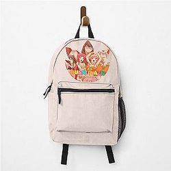 The Devil is a Part-Timer Anime All Characters Group Leaf Cutter Frame Backpack