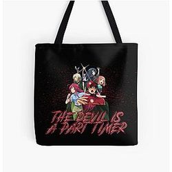 The Devil is a Part-Timer Design Tote Bag