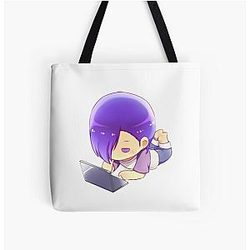 The Devil is a Part-Timer Lucifer All Over Print Tote Bag