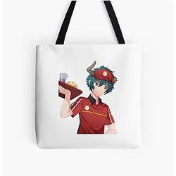 The Devil is a Part-timer Chibi All Over Print Tote Bag