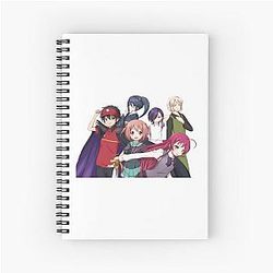 The Devil is a Part-Timer! Spiral Notebook
