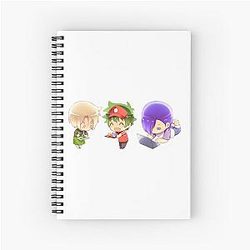 The Devil is a Part-Timer Chibi Spiral Notebook