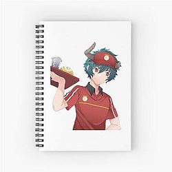 The Devil is a Part-Timer Chibi Spiral Notebook