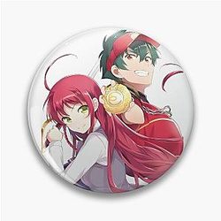 The Devil is a Part-Timer! Emilia x Sadao Maou Pin