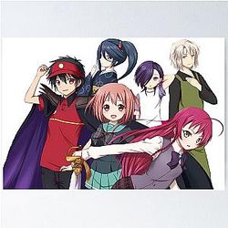 The Devil is a Part-Timer Chibi Poster
