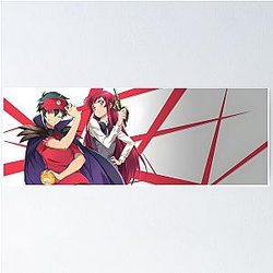 The Devil is a Part-Timer! Emilia Yuzha x Sadao Poster