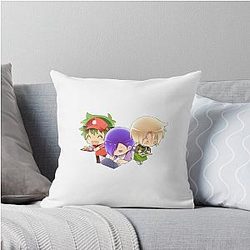 The Devil is a Part-Timer Chibi Throw Pillow