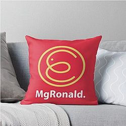 MgRonald - The Devil is a Part Timer Throw Pillow