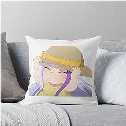 The Devil is a Part-Timer Chibi Throw Pillow