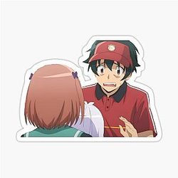 The Devil is a Part-Timer! Chibi Sticker