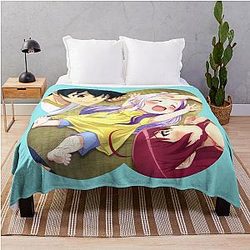 The Devil is a Part-Timer Anime Clover Throw Blanket