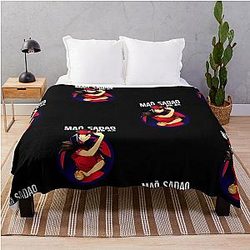 Ataraku Maou Sama The Devil is a Part-timer Sticker Throw Blanket