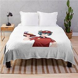 The Devil is a Part-Timer! Chibi Throw Blanket