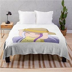 The Devil is a Part-Timer Chibi Throw Blanket
