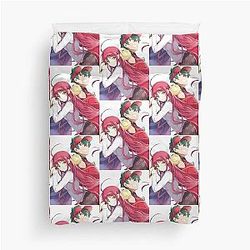 The Devil is a Part-Timer! Emila Yusa x Sadao Maou Duvet Cover