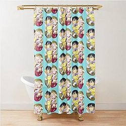 The Devil is a Part-Timer Anime Clover Shower Curtain