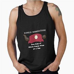 World Domination The Devil is a Part timer Tank Top