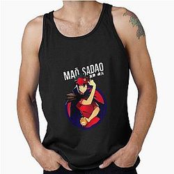 Ataraku Maou Sama The Devil Is a Part Timer Sticker Tank Top