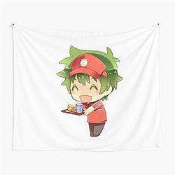 The Devil is a Part-Timer! Tapestry