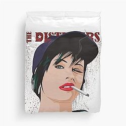 Broody Dalle - The Distillers Punk Rock Band Duvet Cover