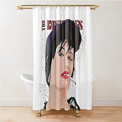 Brody Dalle - The Distillers Punk Rock Shower Curtain