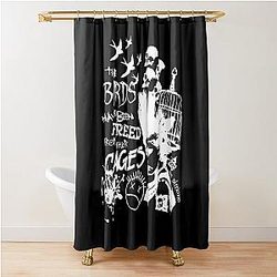 Punk Band Tribute Distillers Shower Curtain