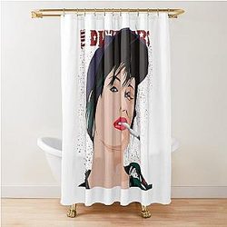 Broody Dalle - The Distillers Punk Rock Band Classic Shower Curtain
