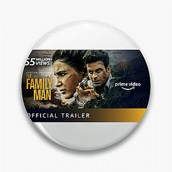 The Family Man Merchandise For Fans The Family Man Pins