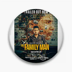 The Family Man Merch The Family Man Pins