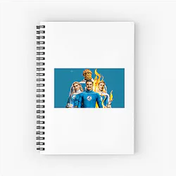 The Fantastic Four First Steps Merch The Fantastic Four First Steps Notebook