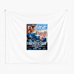 The Fantastic Four First Steps Merchandise For Fans The Fantastic Four First Steps Tapestries