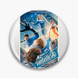 The Fantastic Four First Steps Merch Collection The Fantastic Four First Steps Pins
