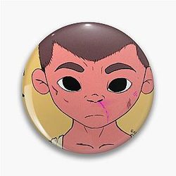 Fighter Guy Pin