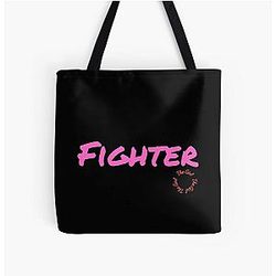 Fighter The Girl Tote Bag